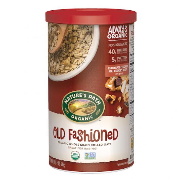 Nature's Path Old Fashioned Oatmeal 18 Ounce Size - 6 Per Case.