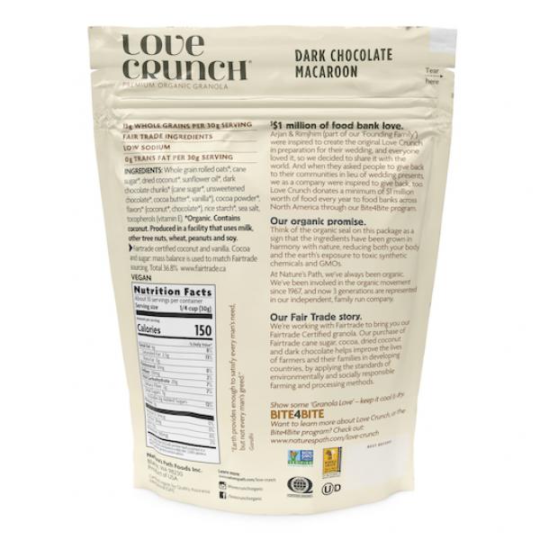 Love Crunch Love Crunch Choco Macaroon Granola 11.5 Ounce Size - 6 Per Case.