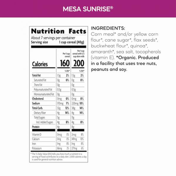 Nature's Path Mesa Sunrise 10.6 Ounce Size - 12 Per Case.