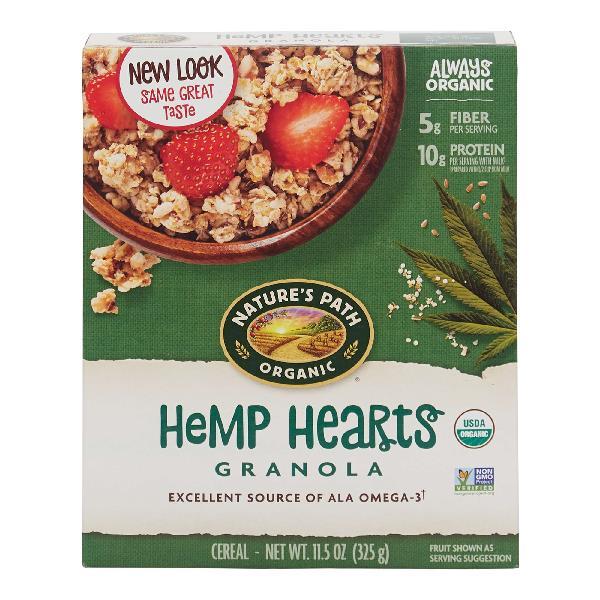 Nature's Path Hemp Plus Granola 11.5 Ounce Size - 12 Per Case.