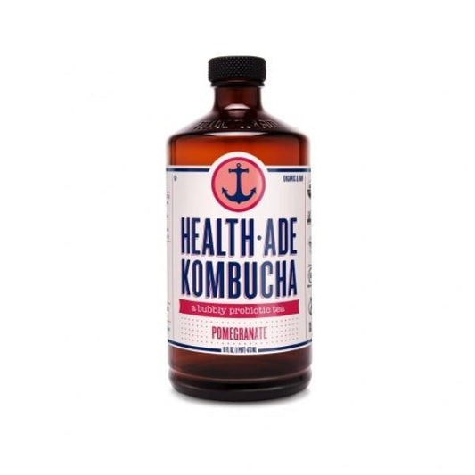 Health Ade Kombucha Kombucha Pomegranate 16 Fluid Ounce - 12 Per Case.