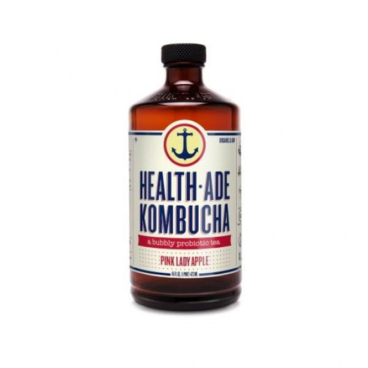 Health Ade Kombucha Kombucha Tea Pink Lady 16 Fluid Ounce - 12 Per Case.