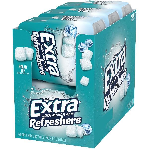 Extra Refreshers Polar Ice Per 40 Piece - 24 Per Case.