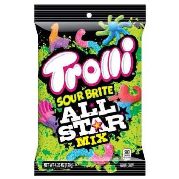 Trolli Sbc All Star Mix 4.25 Ounce Size - 12 Per Case.