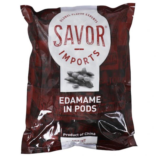 Savor Imports Edamame In Pods 2.5 Pound Each - 6 Per Case.