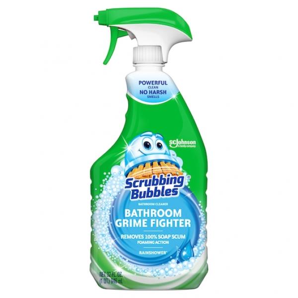 Scrubbing Bubbles Scrubbing Bubbles Bathroomgrime Fighter Trigger Rainshower 32 Ounce Size - 8 Per Case.