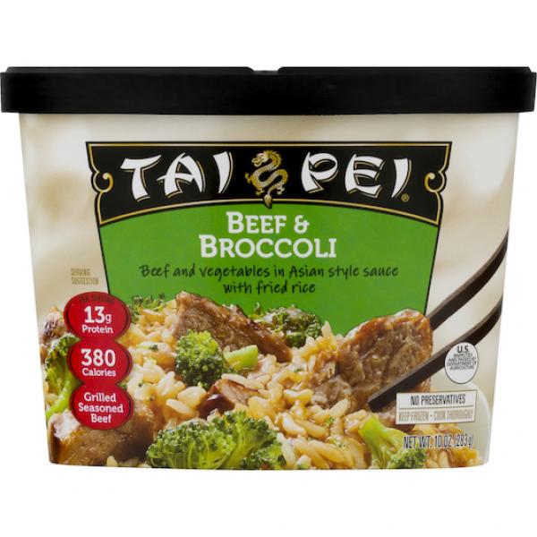 Tai Pei Beef & Broccoli 10 Ounce Size - 6 Per Case.