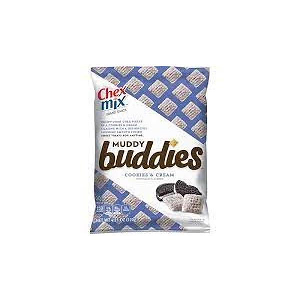 Chex Mix™ Muddy Buddies™ Snack Mix Cookies & Cream 4.25 Ounce Size - 7 Per Case.