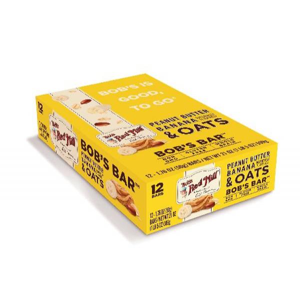 Bob's Red Mill Peanut Butter Banana And Oatsbar S) 1.76 Ounce Size - 144 Per Case.