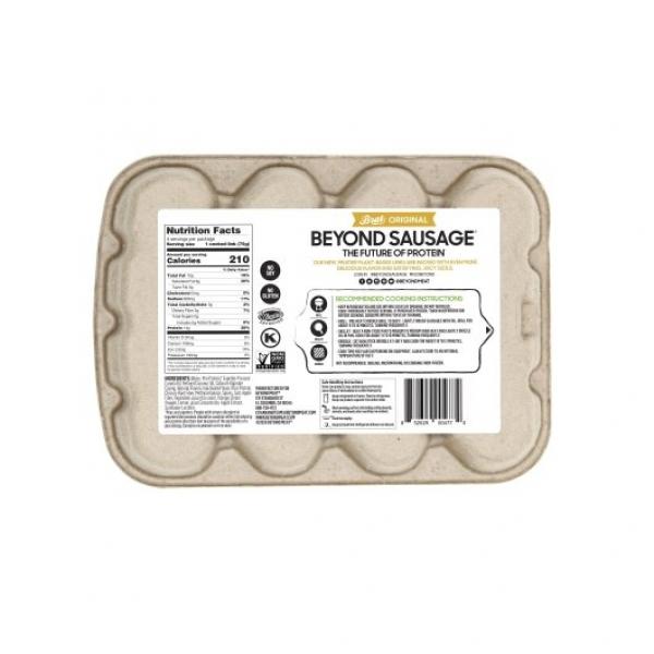 Beyond Meat Beyond Sausage™ Brat Original 14 Ounce Size - 8 Per Case.