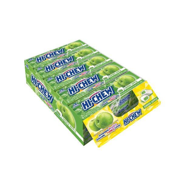 Hi Chew Green AppleMaster 1.76 Ounce Size - 180 Per Case.