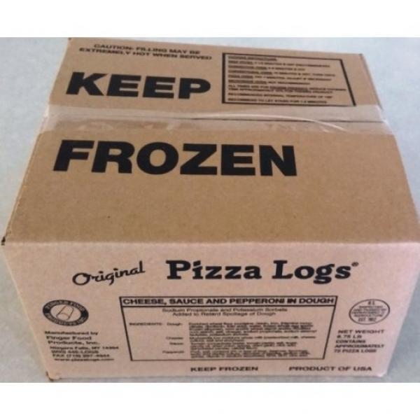 The Original Pizza Logs Cheese & Pepperoni Pizza Logs Fry Or Oven Now One Sku 72 Count Packs - 1 Per Case.