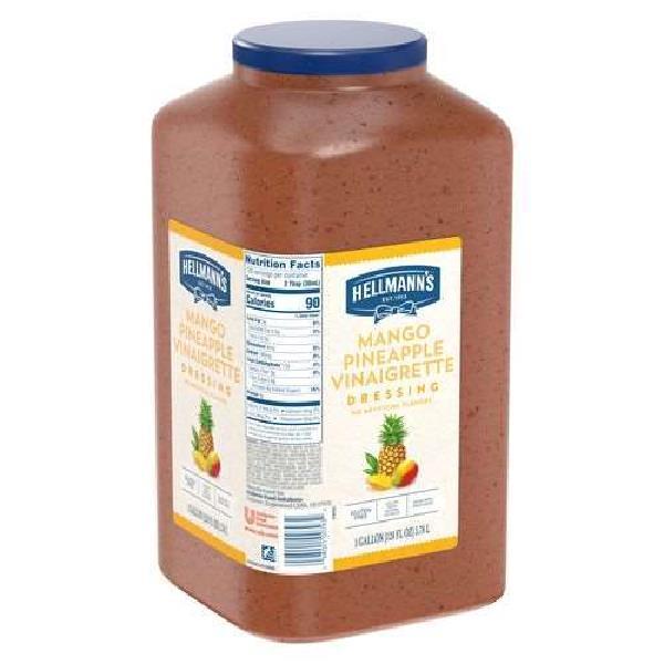 Hellmann's Dressing Mango & Pineapple Vinaigrette Ga 1 Gallon - 4 Per Case.