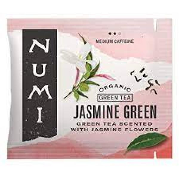 Numi Organic Tea Jasmine Green Tea 100 Count Packs - 1 Per Case.