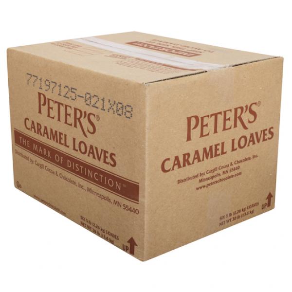 Peters Caramel Loaf 6 Pound Each - 5 Per Case.