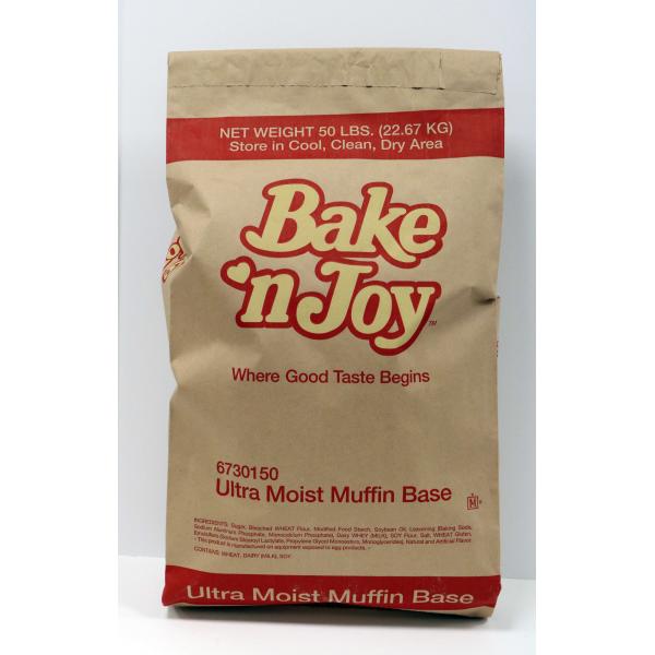 Bake'n Joy Ultra Moist Muffin Base 50 Pound Each - 1 Per Case.