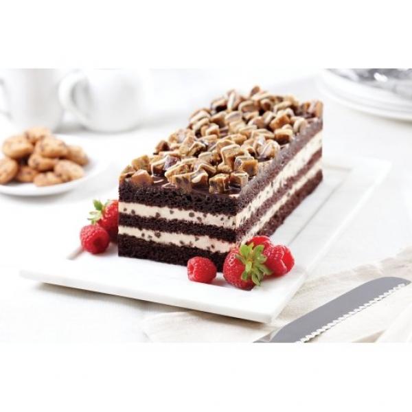 The Original Cakerie Layer (2"x6") Cookie Dough Cake Uncut 189 Ounce Size - 2 Per Case.