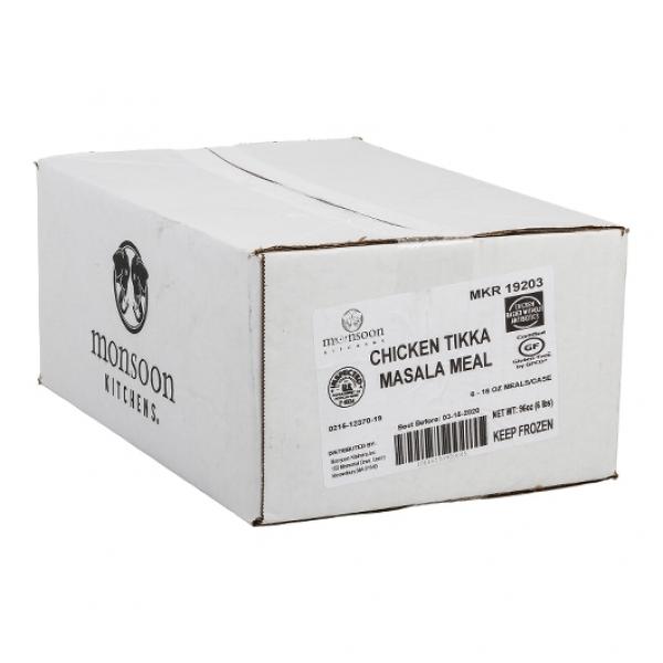 Chicken Tikka Masala Meal Tray 16 Ounce Size - 6 Per Case.