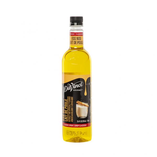 Davinci Gourmet Gourmet Egg Nog Syrup 750 ML - 4 Per Case.