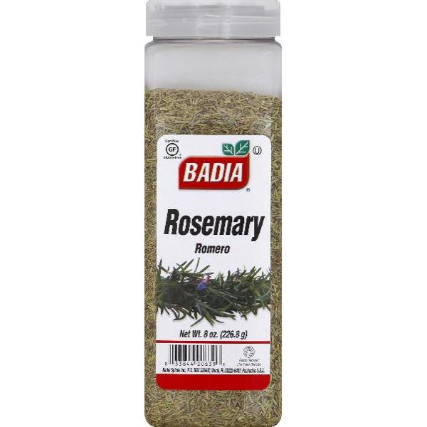 Badia Rosemary Leaves 8 Ounce Size - 6 Per Case.