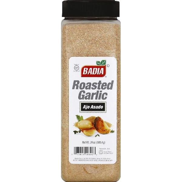 Badia Roasted Garlic 24 Ounce Size - 6 Per Case.