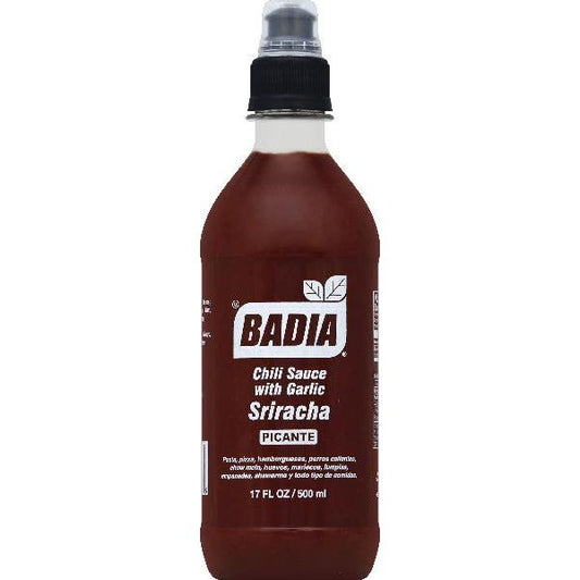 Badia Sriracha Hot Sauce 17 Fluid Ounce - 6 Per Case.