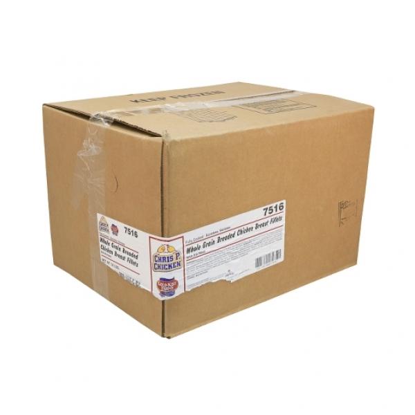 Gold Kist Breaded Chicken Fillet With Rib Meat 5 Pound Each - 6 Per Case.