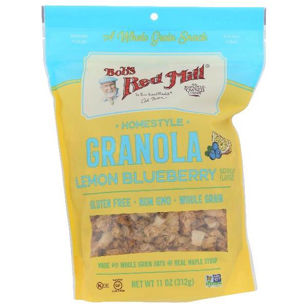 Bob's Red Mill Lemon Blueberry Granola 11 Ounce Size - 6 Per Case.