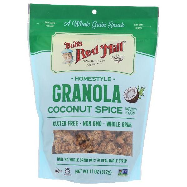 Bob's Red Mill Coconut Spice Granola 11 Ounce Size - 6 Per Case.