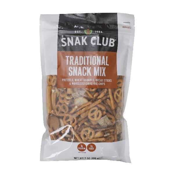 Snak Club Traditional Mix 7 Ounce Size - 6 Per Case.