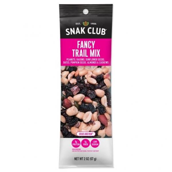 Snak Club Fancy Trail Mix Pound 0.125 Pound Each - 144 Per Case.