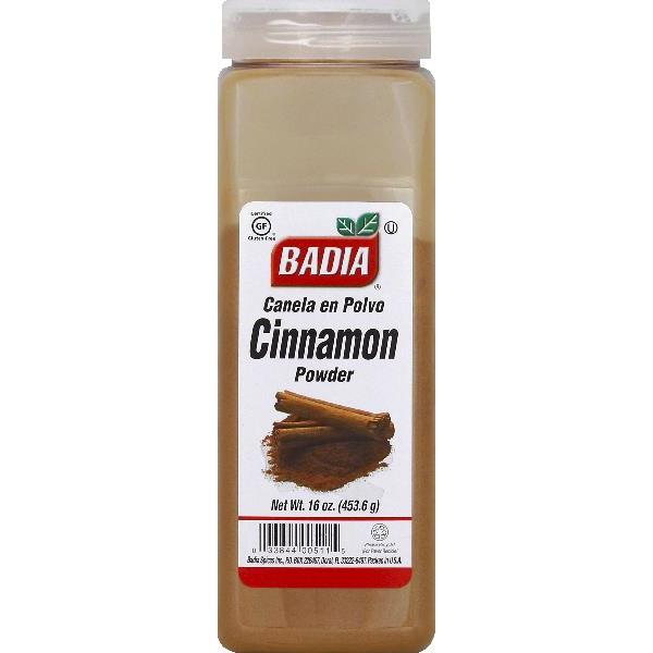 Badia Cinnamon Powder 16 Ounce Size - 6 Per Case.