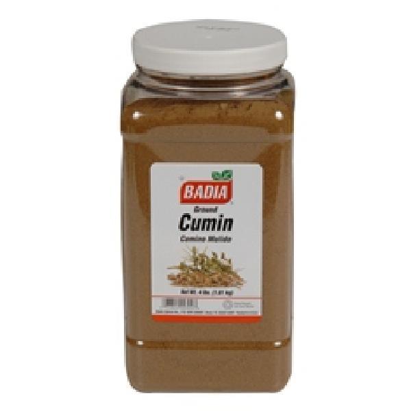 Badia Ground Cumin 4 Pound Each - 4 Per Case.