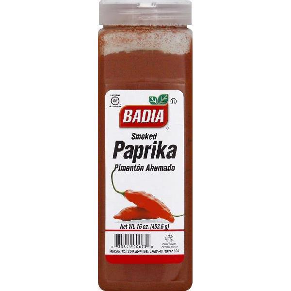 Badia Paprika Smoked 16 Ounce Size - 6 Per Case.