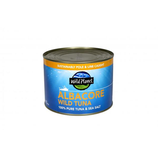 Wild Planet Foods Wild Albacore Tuna 64 Ounce Size - 6 Per Case.