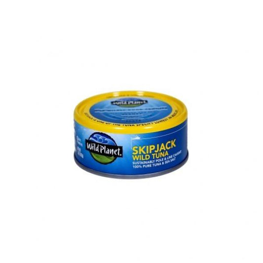 Wild Planet Foods Skipjack Light Tuna 5 Ounce Size - 12 Per Case.