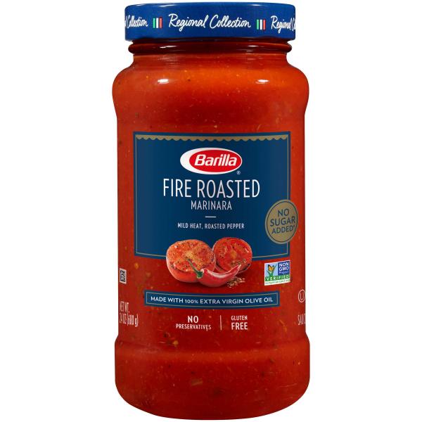 Premium Marinara Sauce Barilla USA 24 Ounce Size - 8 Per Case.