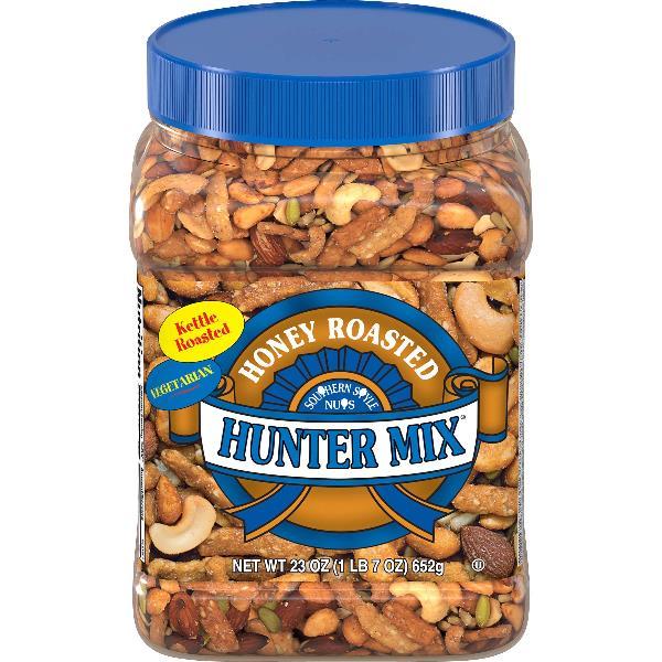 Southern Style Honey Roasted Hunter Mix 23 Ounce Size - 6 Per Case.