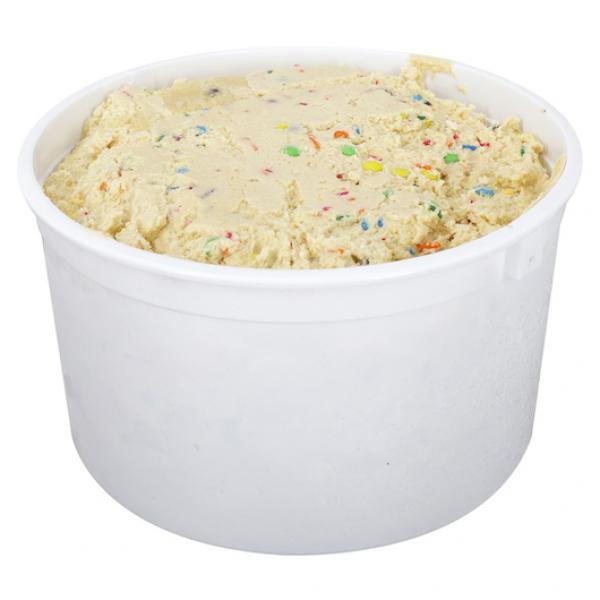 David's Edible Birthday Cake Cookie Dough 16 Pound Each - 1 Per Case.