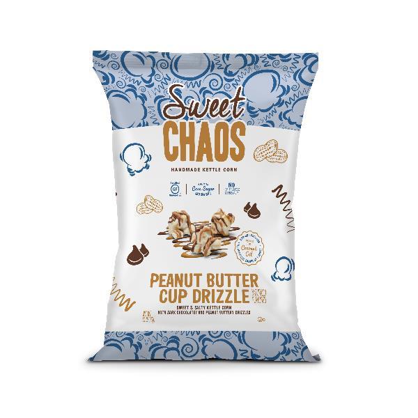 Sweet Chaos Peanut Butter Cup Drizzle 1.5 Ounce Size - 8 Per Case.