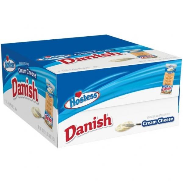 Hostess Cheese Danish Single Serve Frozen 5 Ounce Size - 36 Per Case.