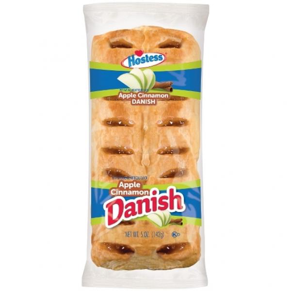 Hostess Apple Danish Single Serve Frozen 5 Ounce Size - 36 Per Case.