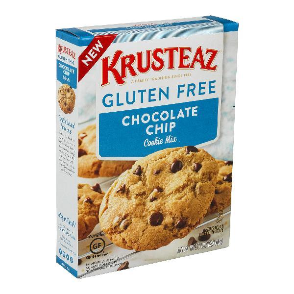 Krusteaz Gluten Free Chocolate Chip Cookie Mix 18 Ounce Size - 8 Per Case.