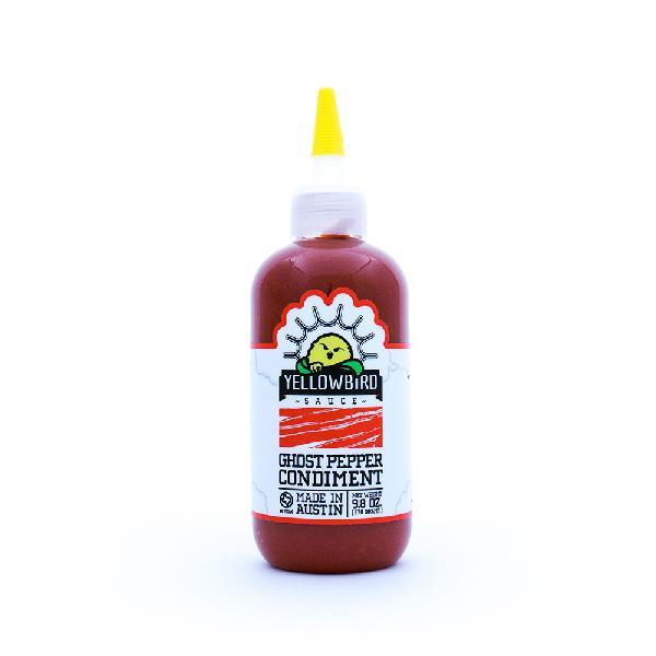 Yellowbird Foods Ghost Pepper Sauce 9.8 Ounce Size - 6 Per Case.