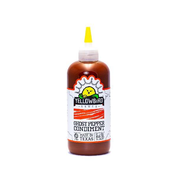 Yellowbird Foods Ghost Pepper Sauce 19.6 Ounce Size - 6 Per Case.