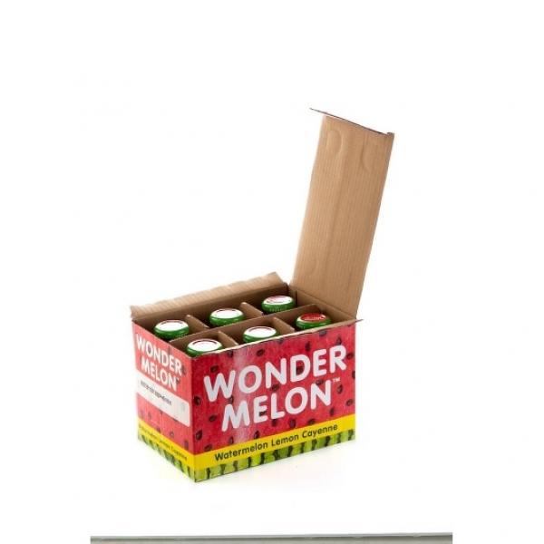 Wondermelon Juice Cayenne Watermelon 8.45 Fluid Ounce - 6 Per Case.