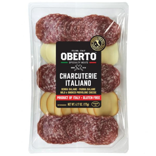 Oberto Charcuterie Italiano 6.17 Ounce Size - 10 Per Case.