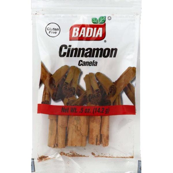 Badia Cinnamon Sticks 0.5 Ounce Size - 576 Per Case.