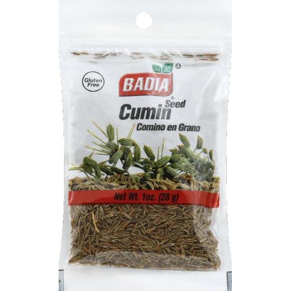 Badia Cumin Seed 1 Ounce Size - 576 Per Case.