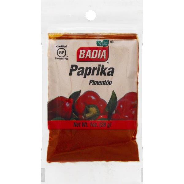 Badia Paprika 1 Ounce Size - 576 Per Case.